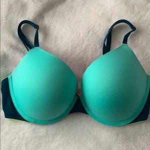 Teal/multi color Victoria’s Secret bra